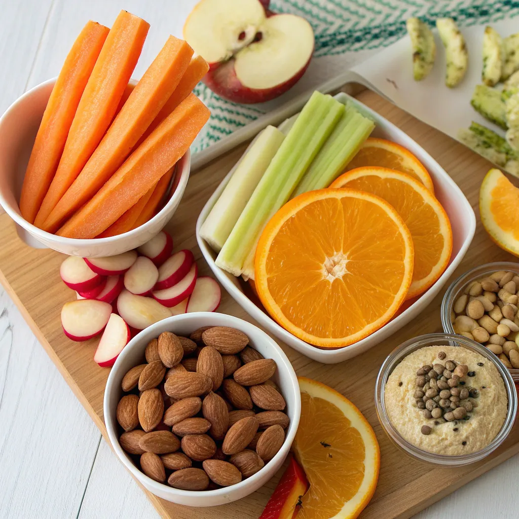 Assortment of Healthy Snacks
