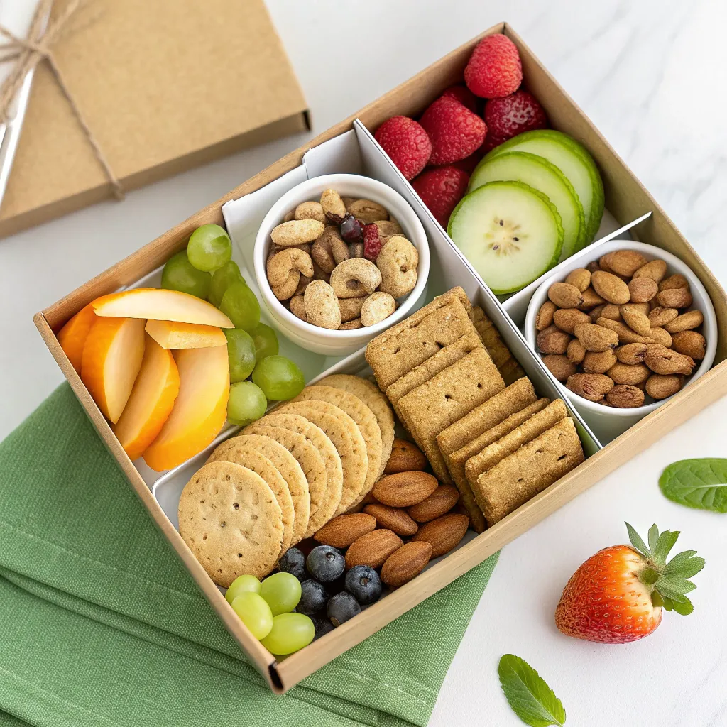 Sample Healthy Snack Box